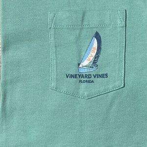 NWT Vineyard Vines Boys Tee Shirt - Florida - Size M